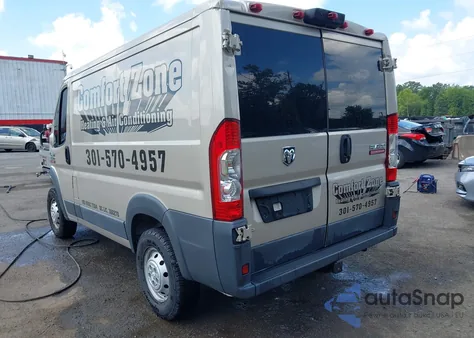 2018 Ram Promaster 1500 Low Roof 118 Wb from USA, damaged, VIN 3C6TRVNG9JE140392